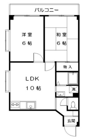 メゾンオカムラの物件間取画像